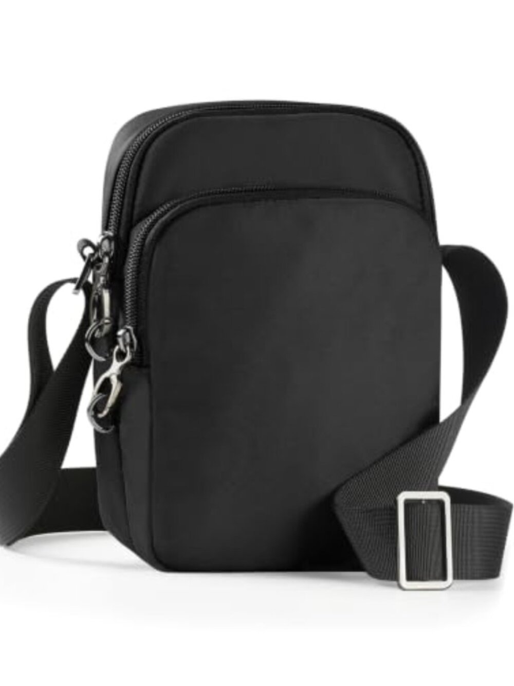 Anti Theft Crossbody Sling Bag with RFID Blocking Zipper Lock Water Resistant